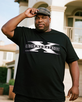 D Generation X Decal Men's Big & Tall Short Sleeve T-Shirt